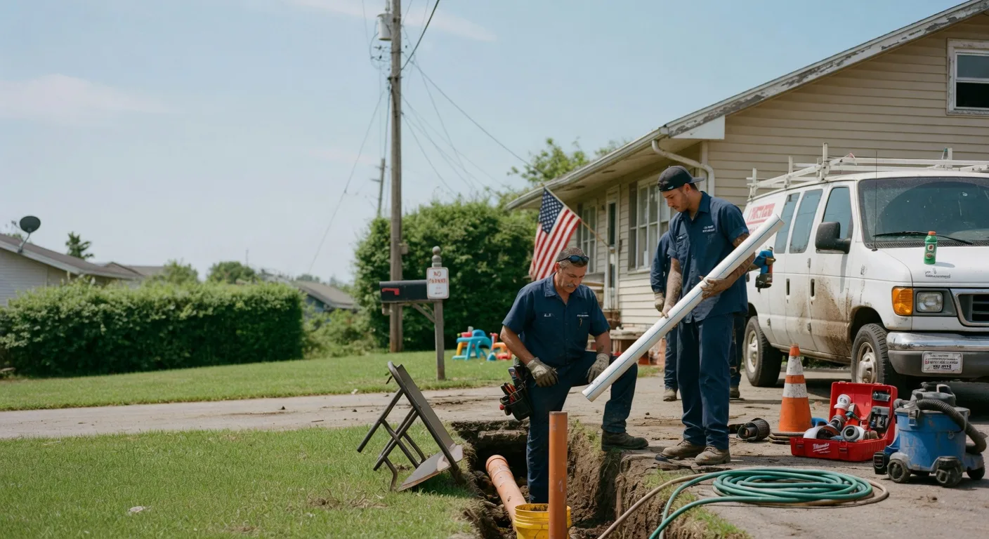 Drain Cleaning in Levant, KS near me
